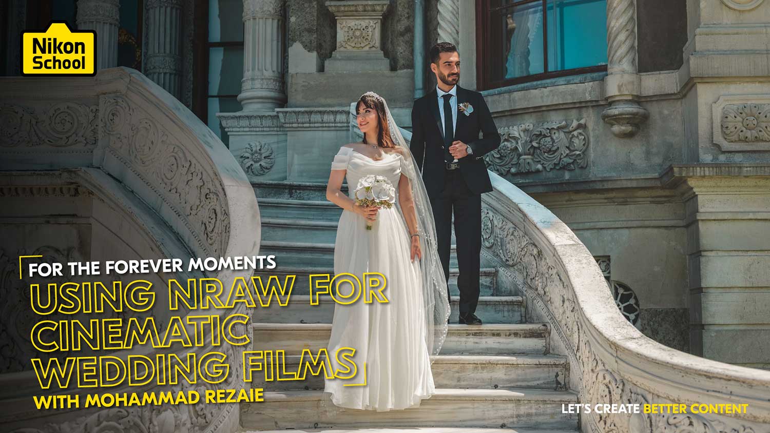 Cinematic Wedding Films Workshop by Mohammad Rezaie in Dubai