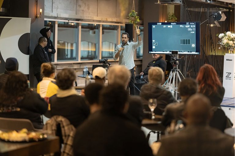 Videography workshop in Cape Town by Mohammad Rezaie introduing Nikon Z6III