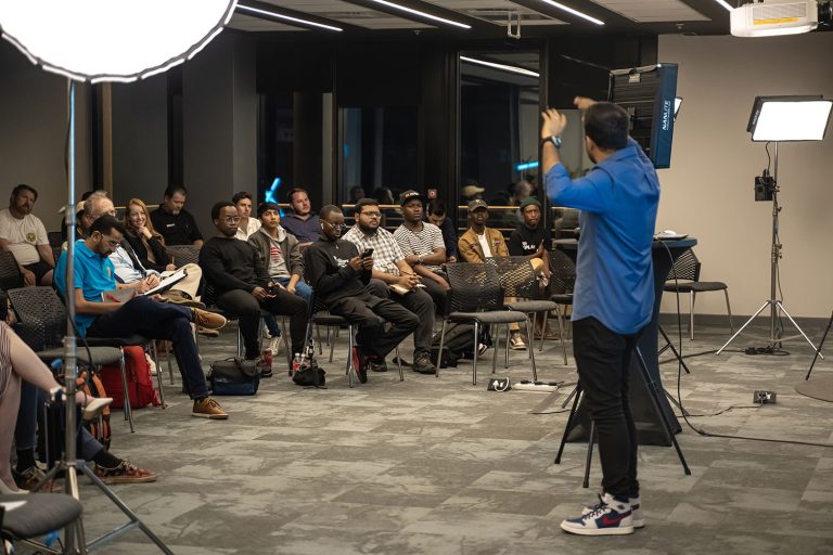 videography workshop by Mohammad Rezaie in Pretoria South Africa