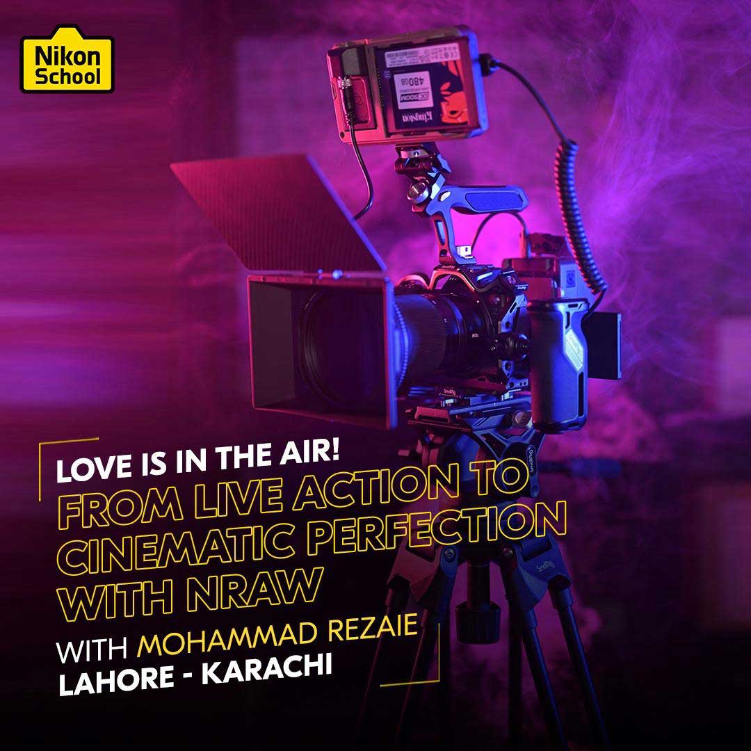 videography workshop in Pakistan by Mohammad Rezaie