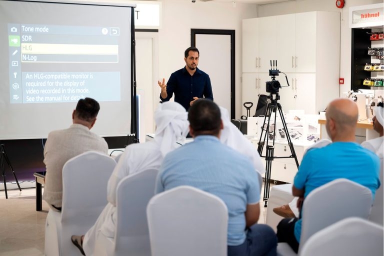 filmaking workshop in Abu Dhabi by Mohammad Rezaie