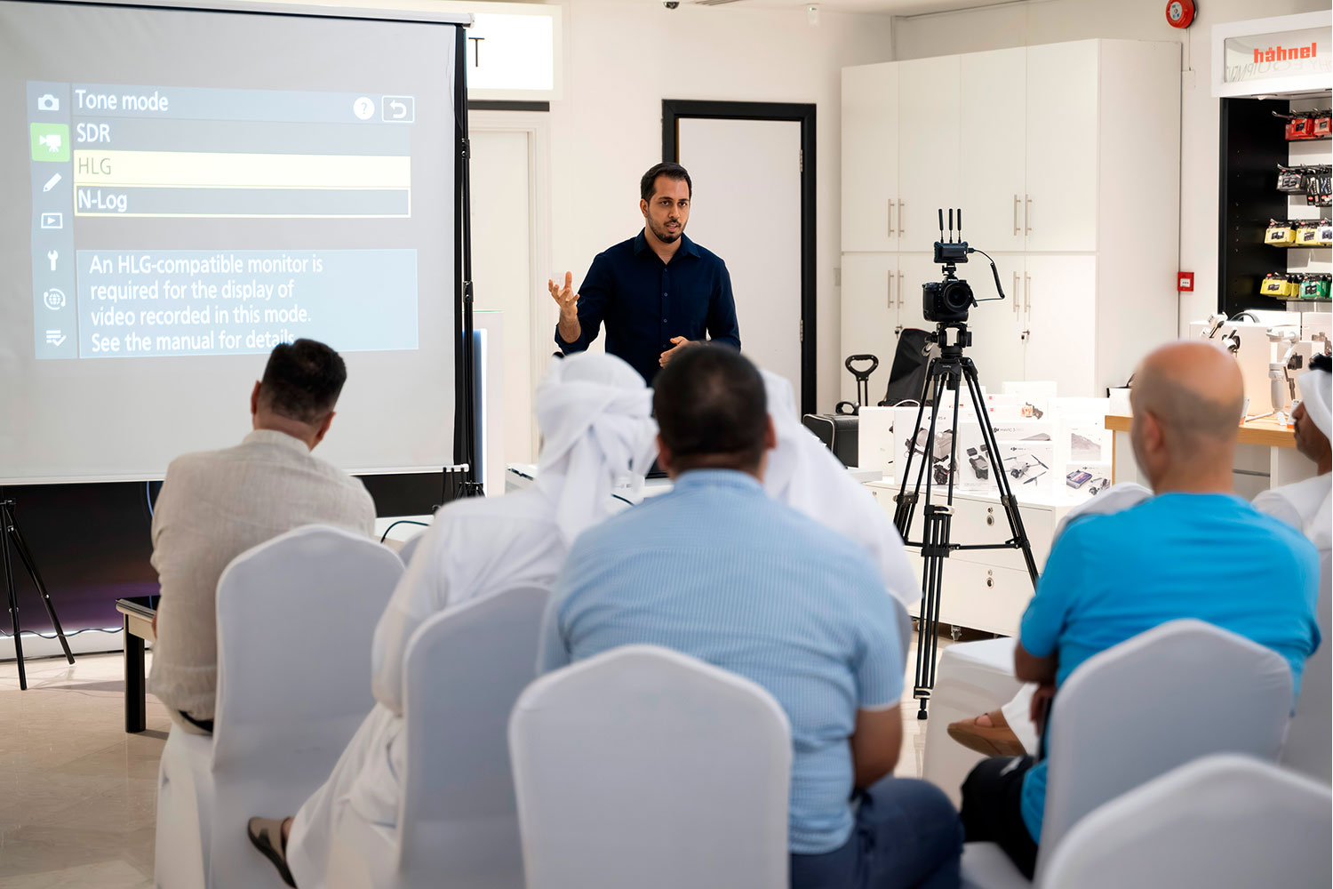 filmaking workshop in Abu Dhabi by Mohammad Rezaie